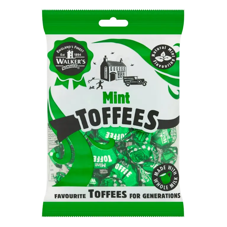 Walker's Nonsuch Mint Toffees 150g