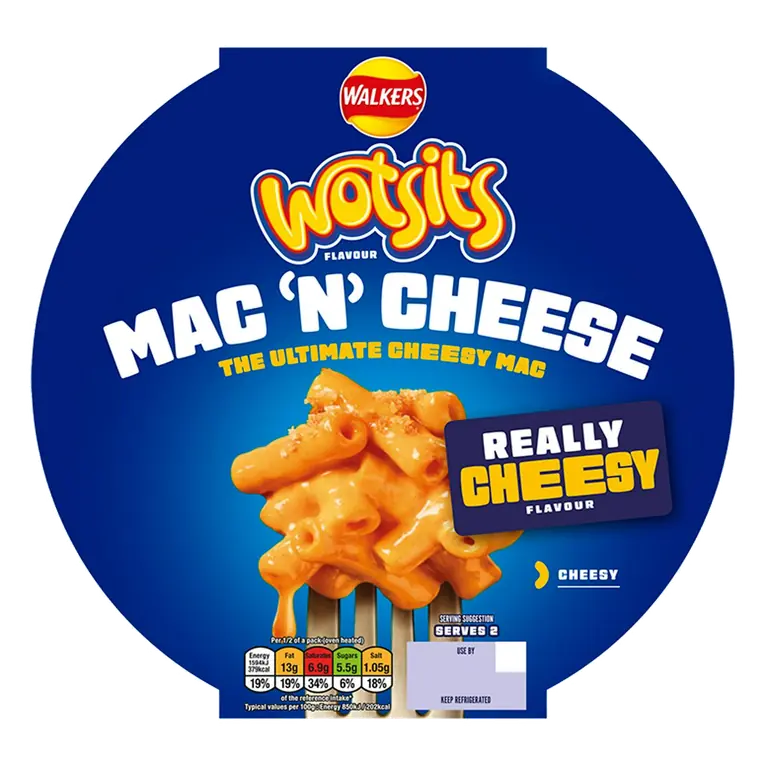 Wotsits 400g Really Cheeesy Flavour Mac N Cheese