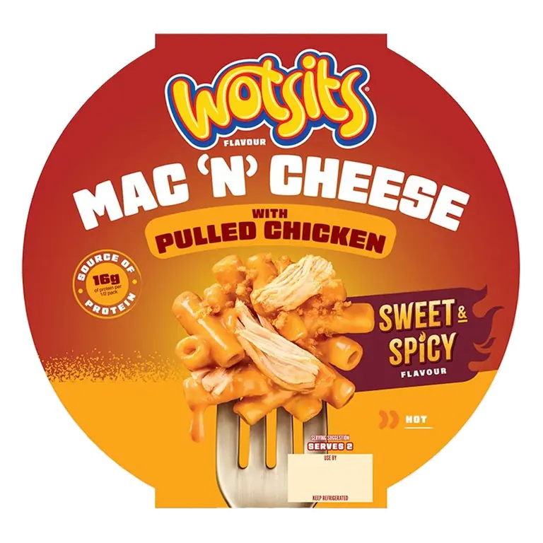 Wotsits Flavour Chicken Sweet & Spicy Mac 'N' Cheese 375G