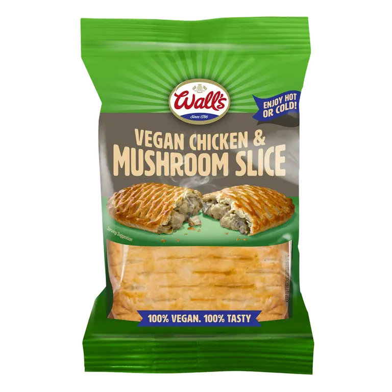 180g Vegan Chicken & Mushroom Slice