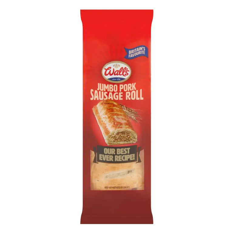 Jumbo Pork Sausage Roll 130g