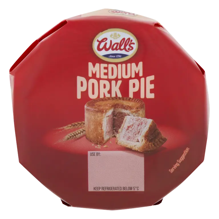 Wall's Medium Pork Pie 295g