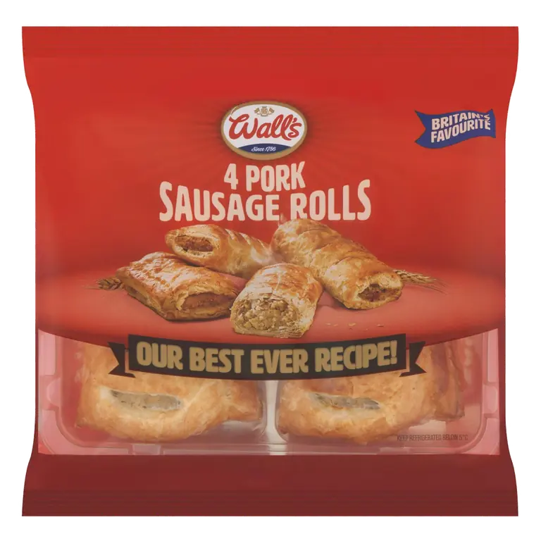 Pork Sausage Rolls x4 220g