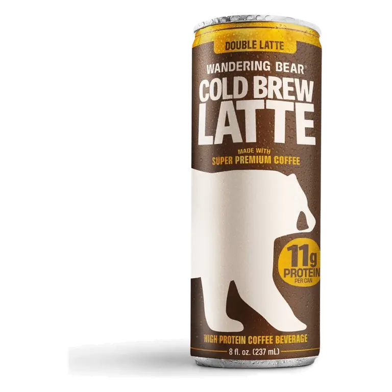 Wandering Bear Coffee Double Latte, 8 fl oz