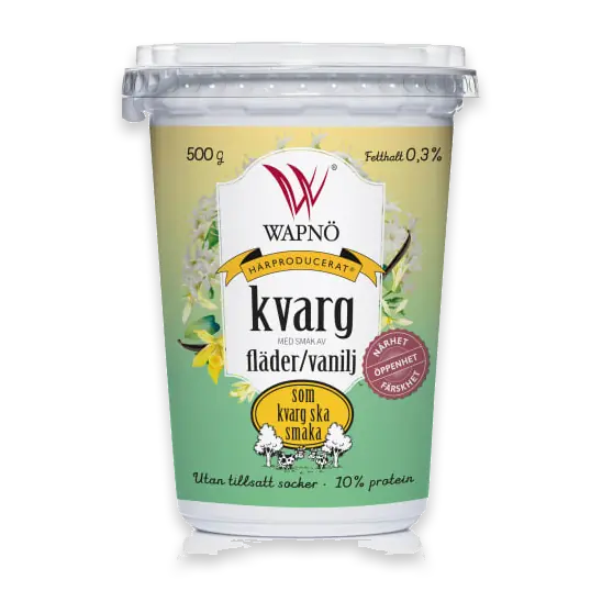 Fläder Vanilj Kvarg 0,3%