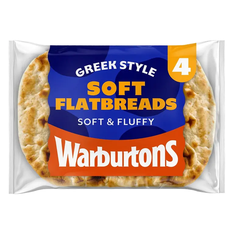 4 Soft Flatbreads