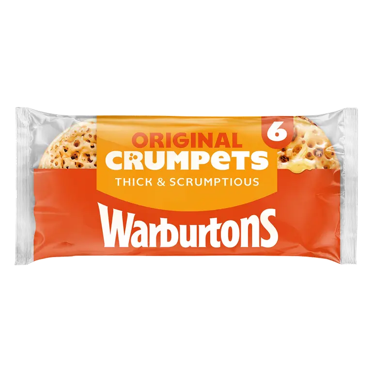 Warburtons 6 Original Crumpets