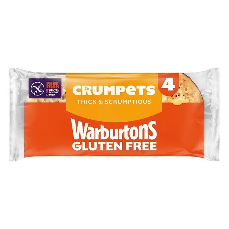 Gluten Free Crumpets 4 Pack