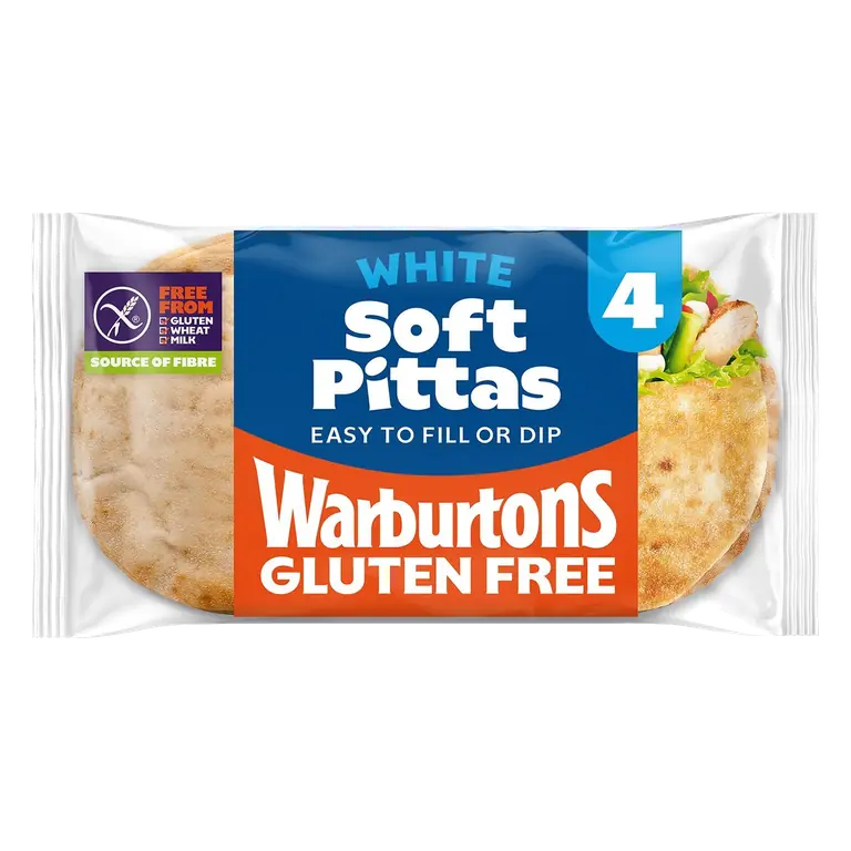 Gluten Free Soft White Pittas