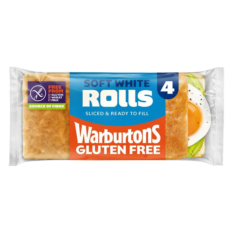 Gluten Free Super Soft Sliced Square Rolls