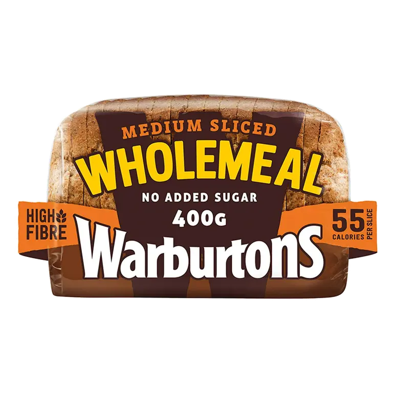 Medium Sliced Wholemeal Bread 400g