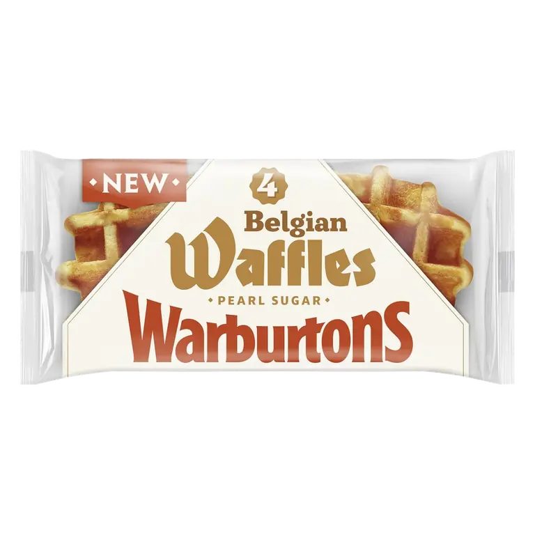 Pearl Sugar Waffles 4 Pack