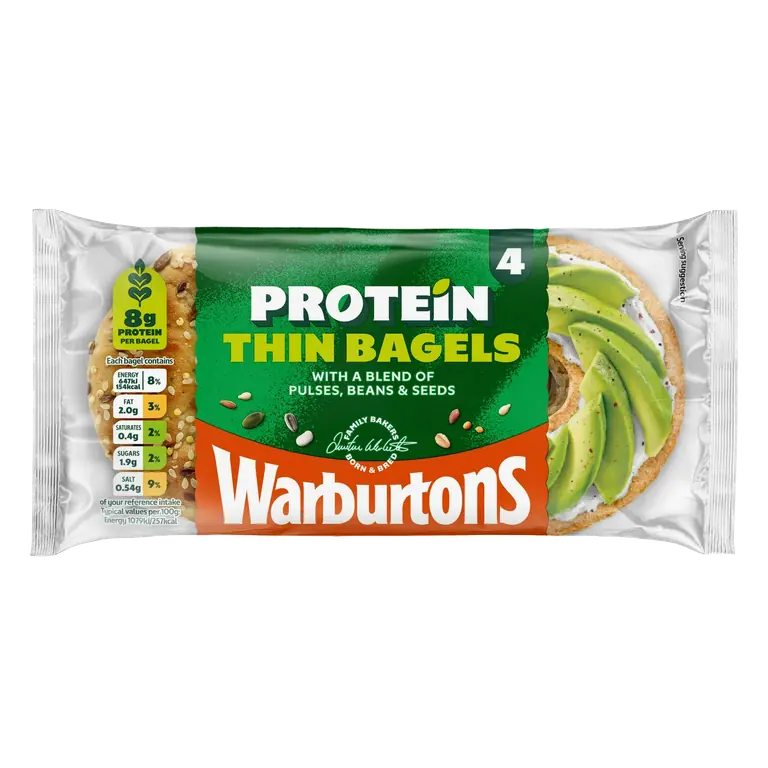 Protein Thin Bagels x4