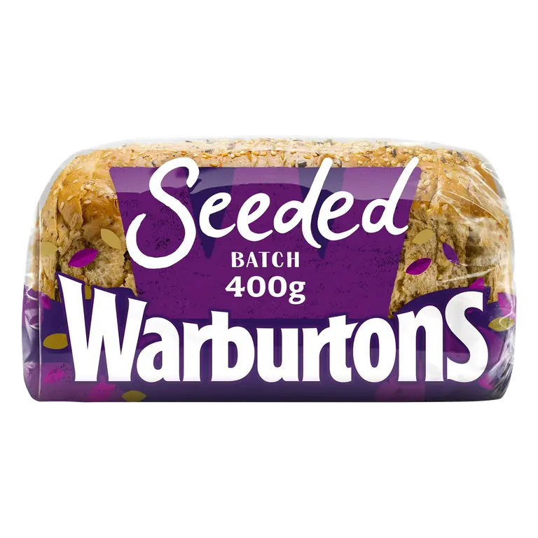 Seeded Thick Sliced White Bread 400g