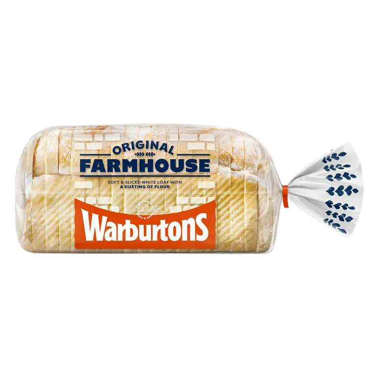 Soft Farmhouse Thick Sliced White Bread 800g