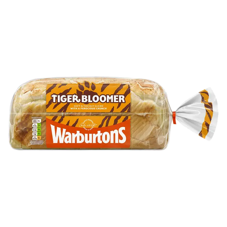 Soft Tiger Bloomer Bread 600g