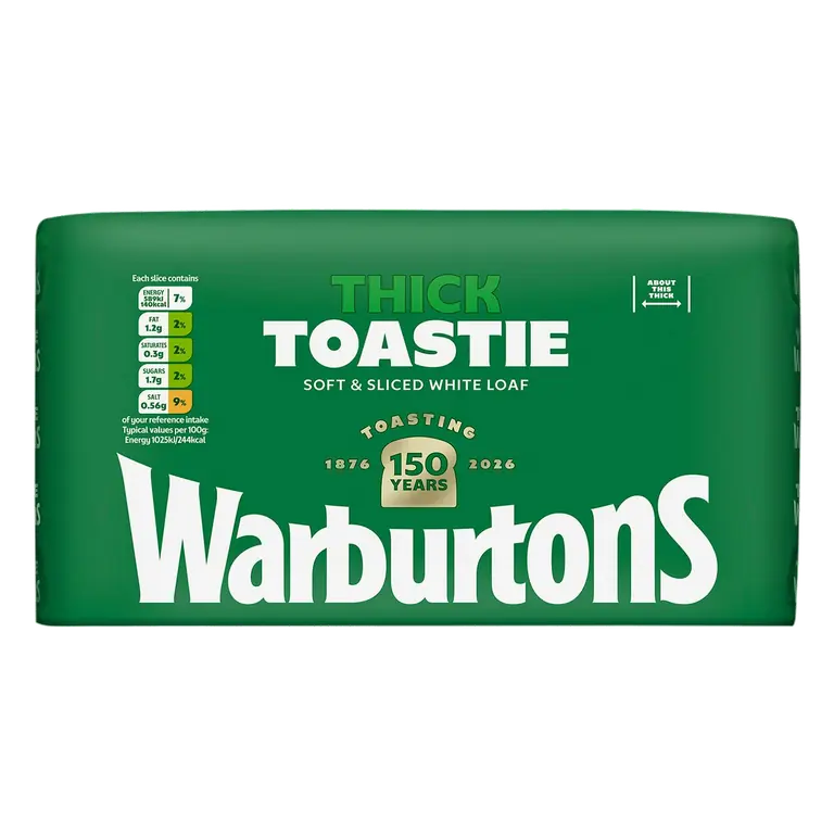 Super Toastie Extra Thick White Bread 800g
