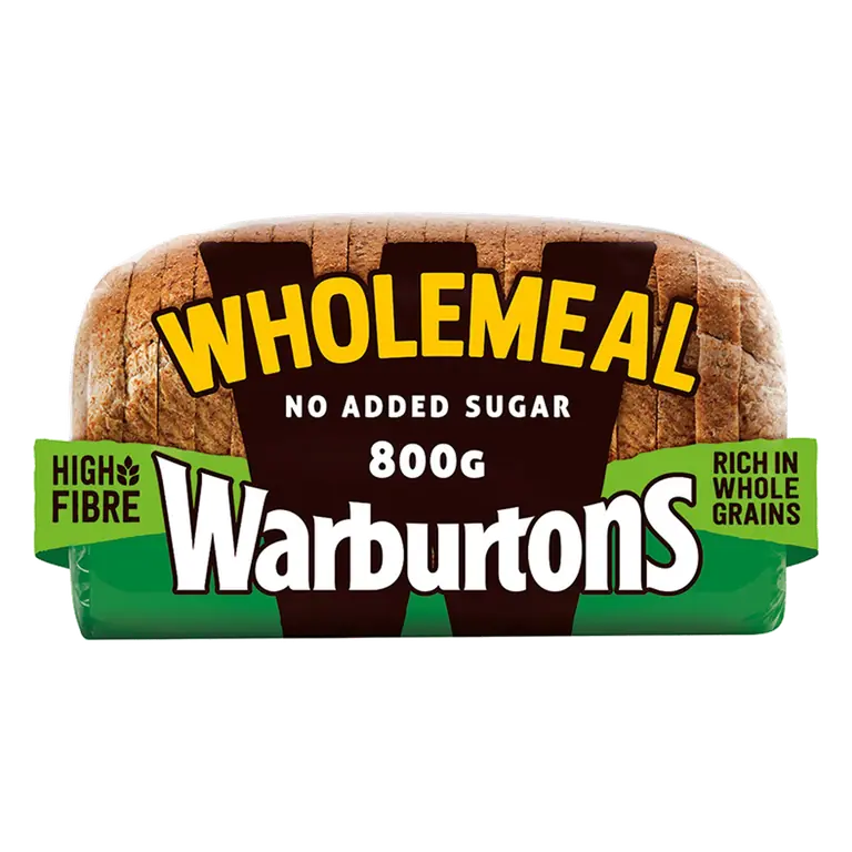 Warburtons The True Taste of Wholemeal 800g