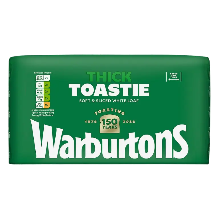 Thick Toastie White Bread 800g