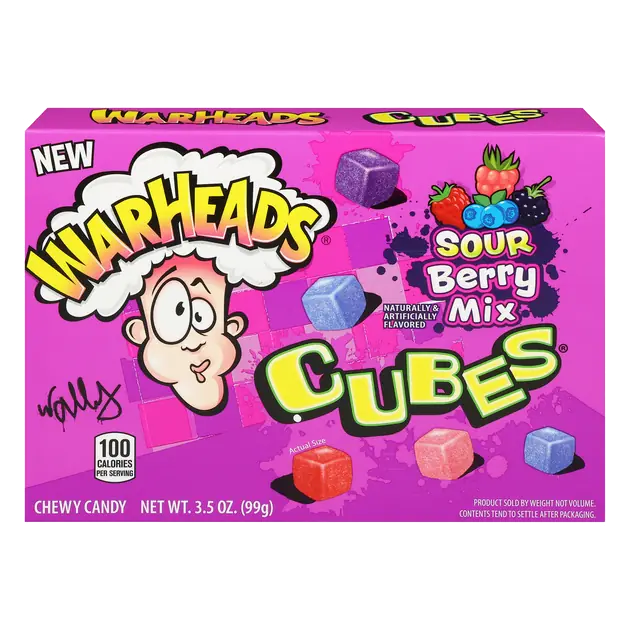 Warheads Sour Berry Cubes