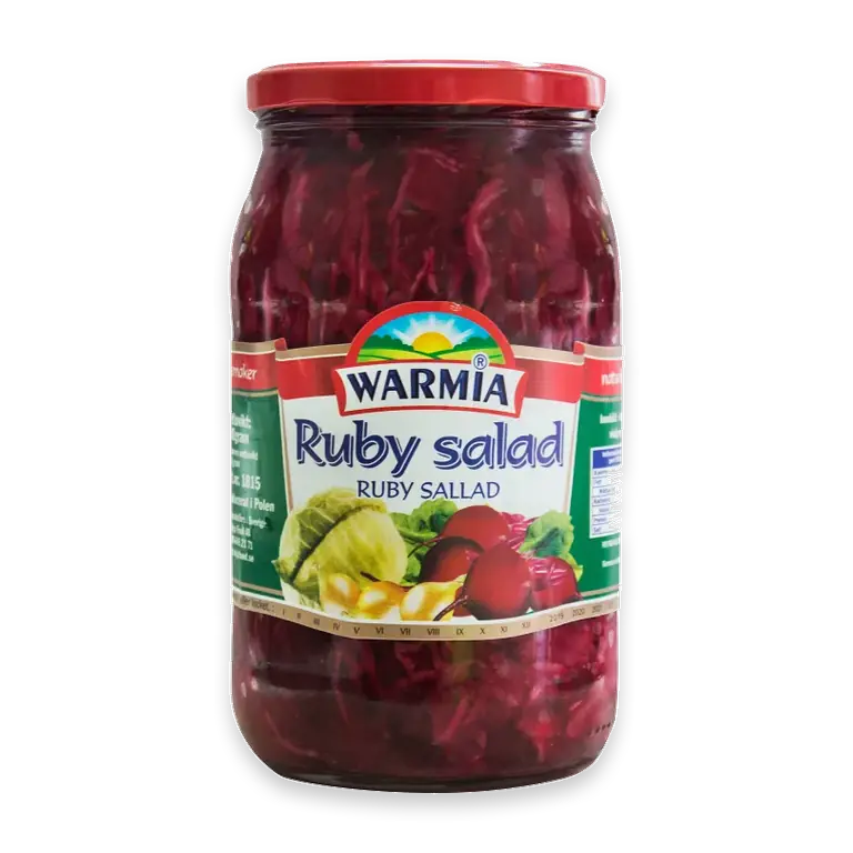 Strimlad rödbeta 800g