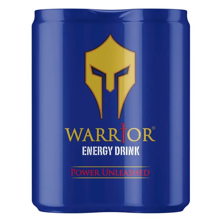 Warrior Power Unleashed Energy Drink 4 x 250ml