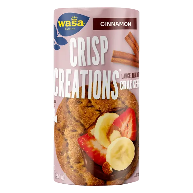Crisp Creations Large Cinnamon Crackers