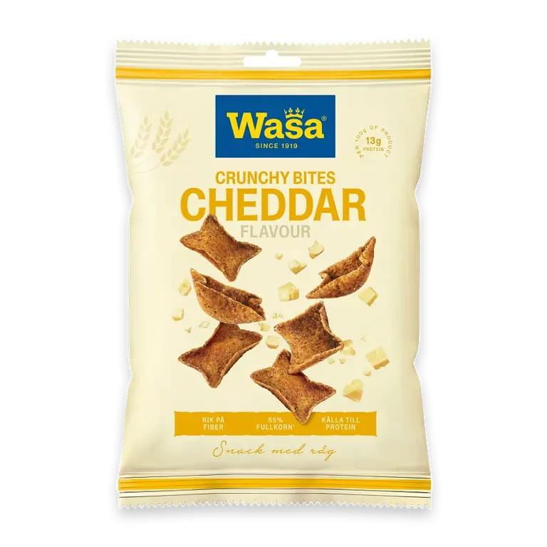 Crunchy Bites Cheddar 100g