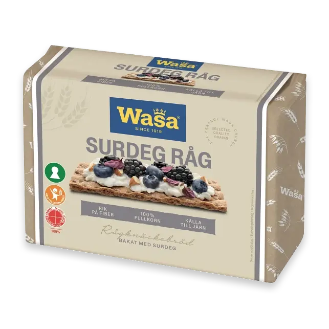 Knäckebröd Surdeg Råg 305g