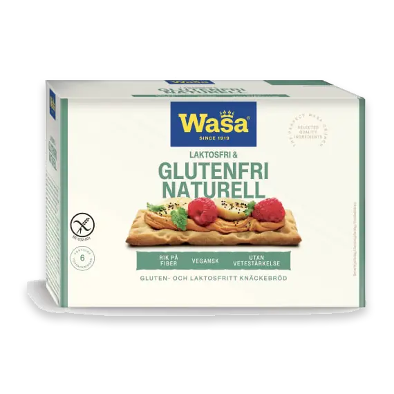 Naturell Laktos- & Glutenfri 6-pack