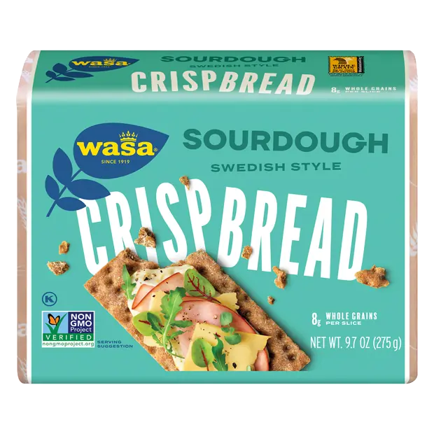 Sourdough Swedish Style Crispbread Crackers