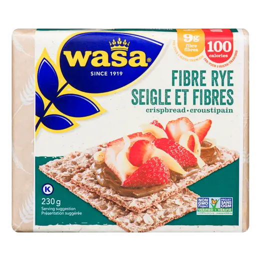 Crispbread Fiber Rye 230 g