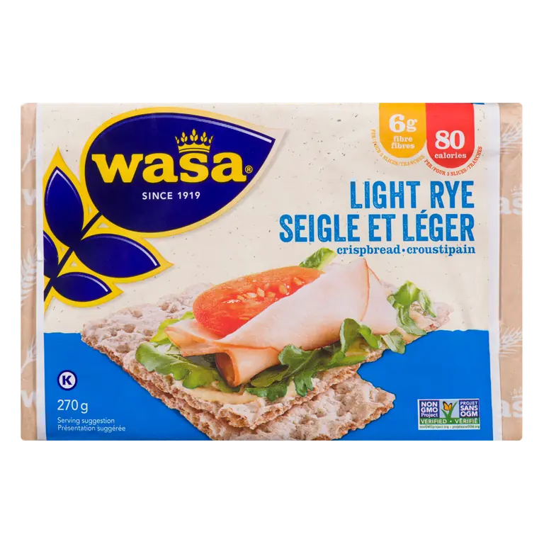 Crispbread Light Rye 270 g