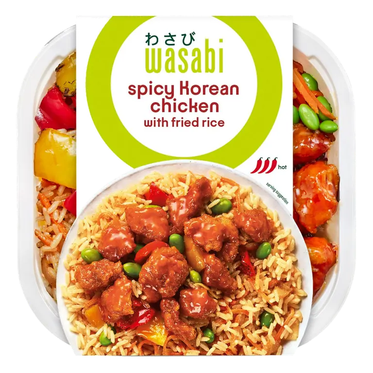Home Bento Spicy Korean Chicken with Fried Rice 400g