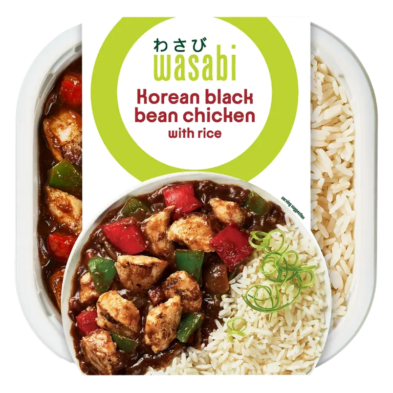 Korean Black Bean Chicken with Rice 450g