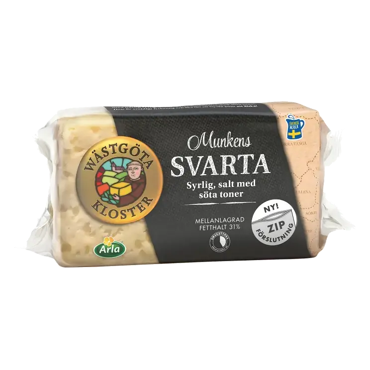 Munkens Svarta mellan 31% ca 500g