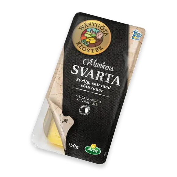 Munkens Svarta 31% Skivad