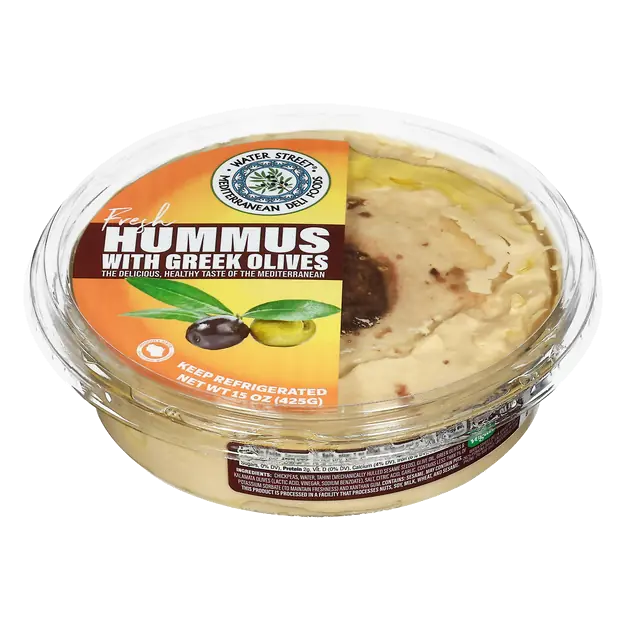 Water Street Deli Hummus With Greek Olives
