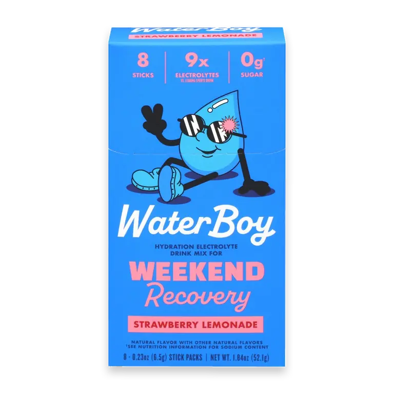 Weekend Recovery Strawberry Lemonade