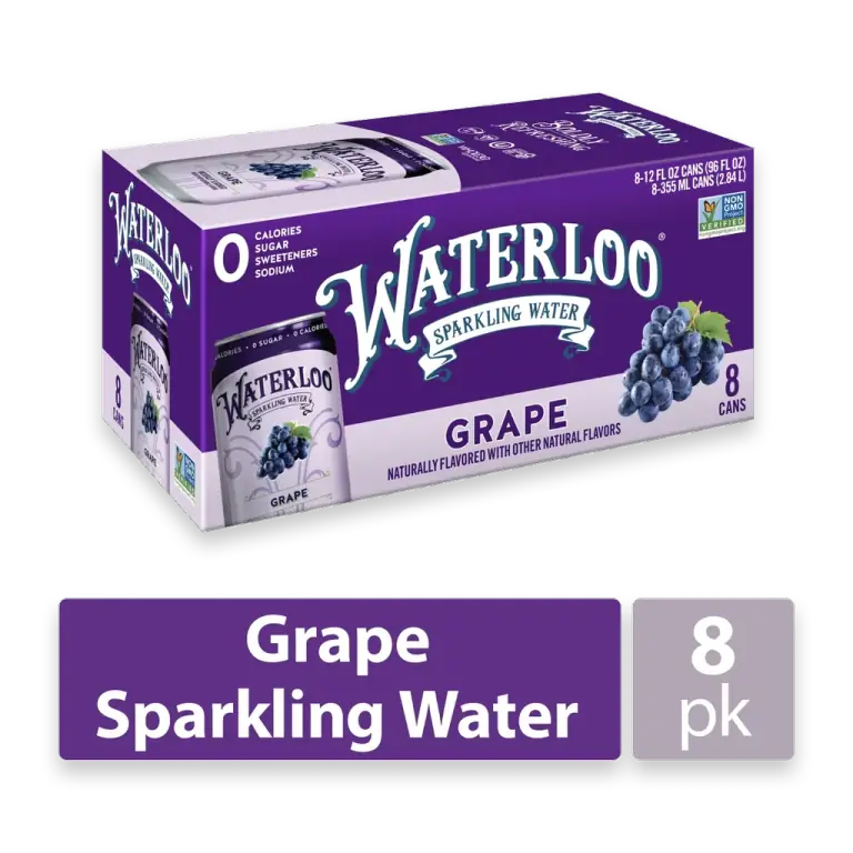Grape Sparkling Water