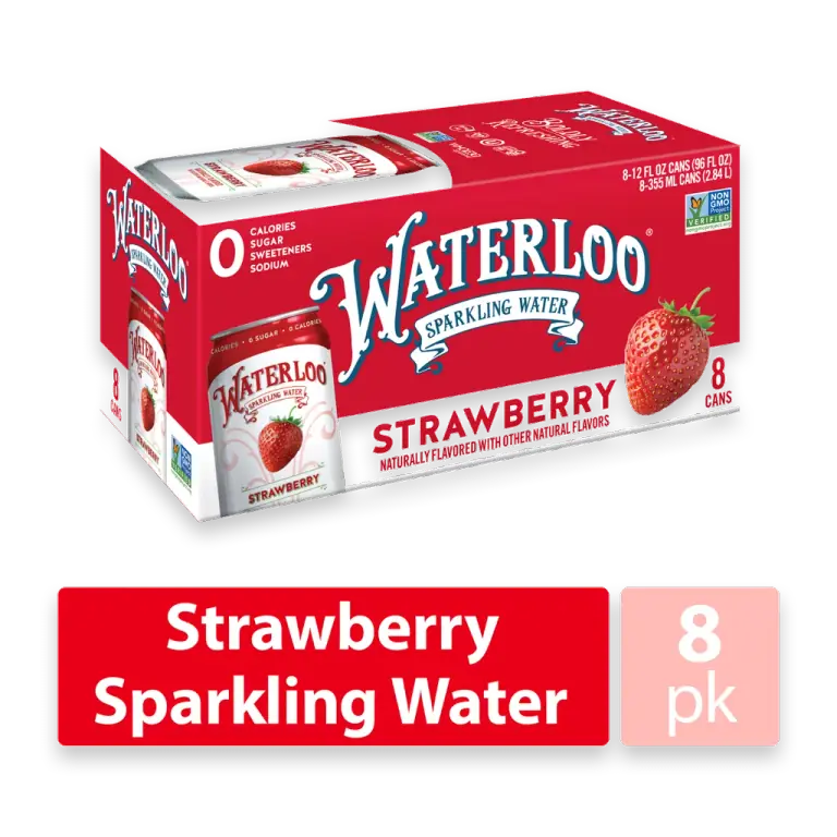 Strawberry Sparkling Water