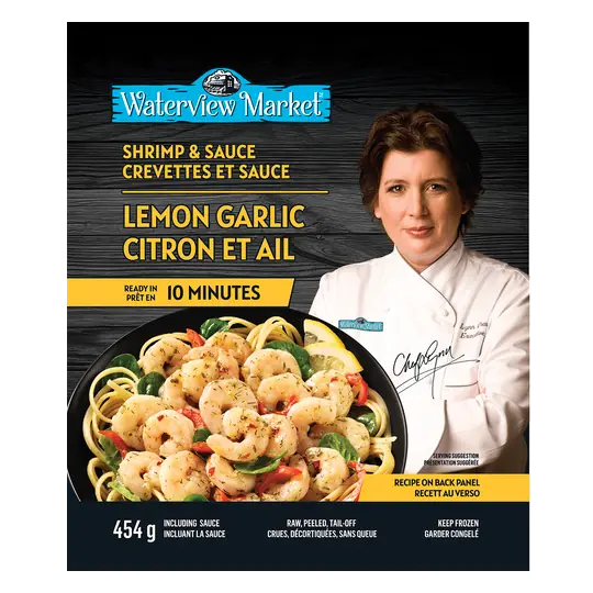 Lemon Garlic Shrimp & Sauce 454 g