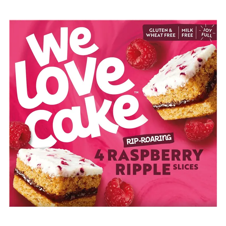 Rip Roaring Raspberry Ripple Slices