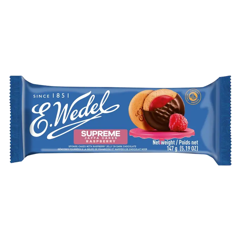 Raspberry Supreme Jaffa Cakes