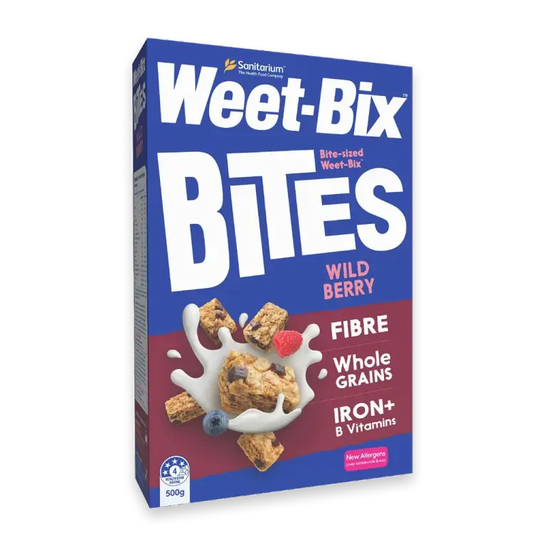 Bites Wild Berry Breakfast Cereal