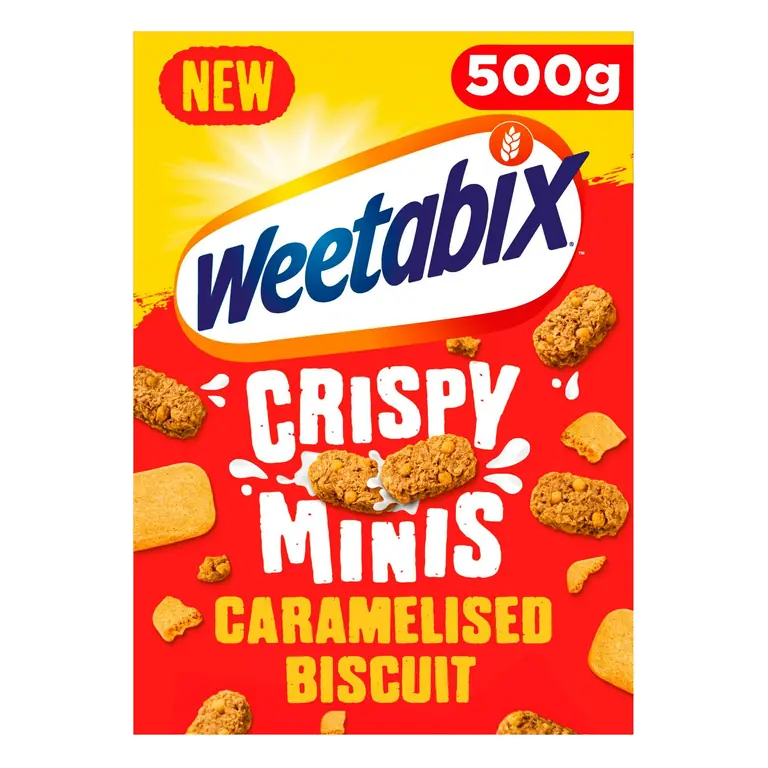 500g Crispy Minis Caramelised Biscuit Breakfast Cereal
