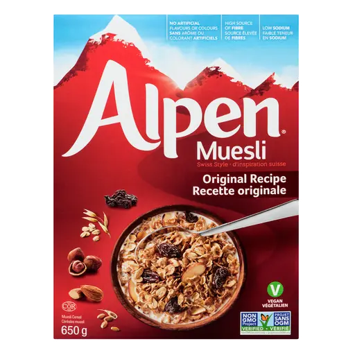 Alpen Muesli Cereal Swiss Style Original 650 g