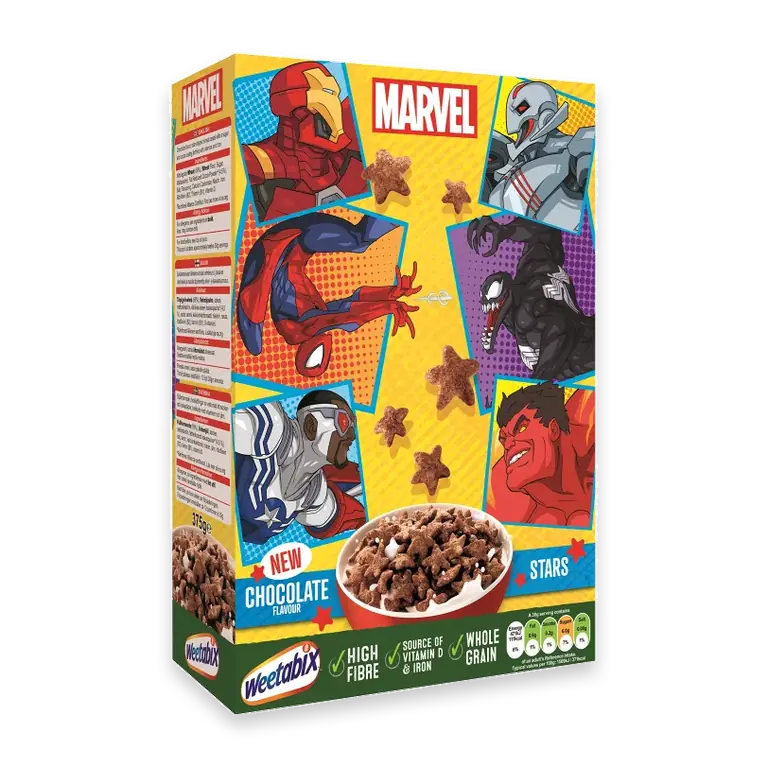 Disney Marvel chocolate stars 375g