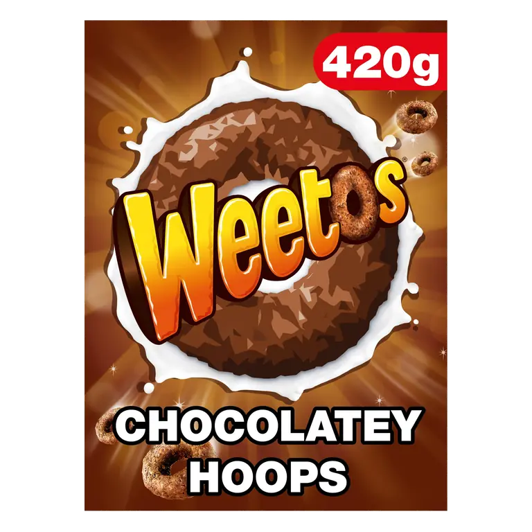 Weetos Delicious Chocolatey Hoops 420g