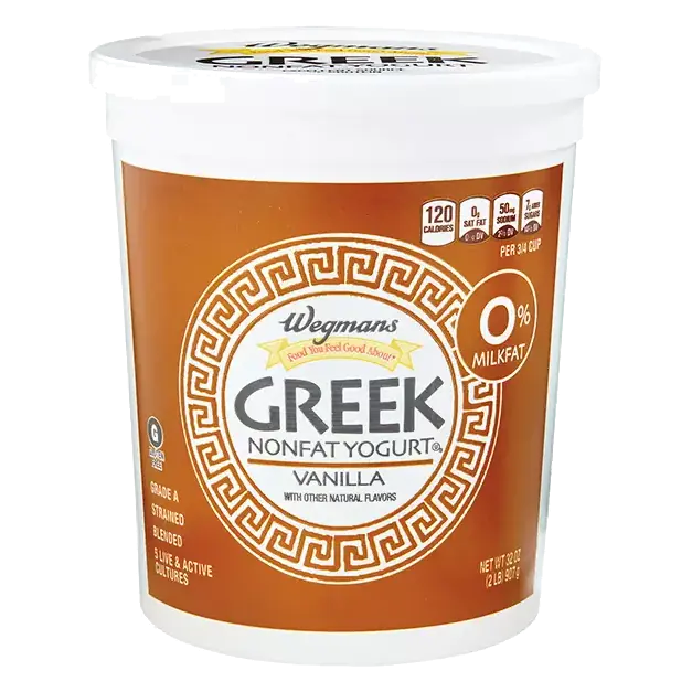 0% Greek Vanilla Nonfat Yogurt, FAMILY PACK